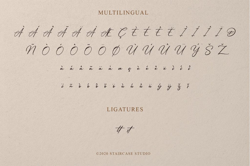 amsterdam-signature-font-duo-stair-case-lab